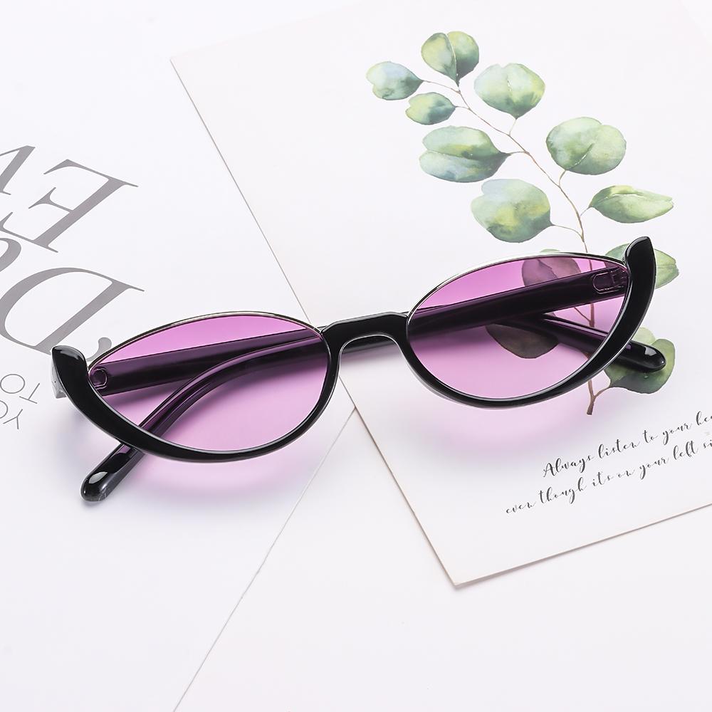 แว่นกันแดดทรงแคทอายแบบวินเทจขน - Sunglasses Cat Eye บทวิจารณ์และราคา