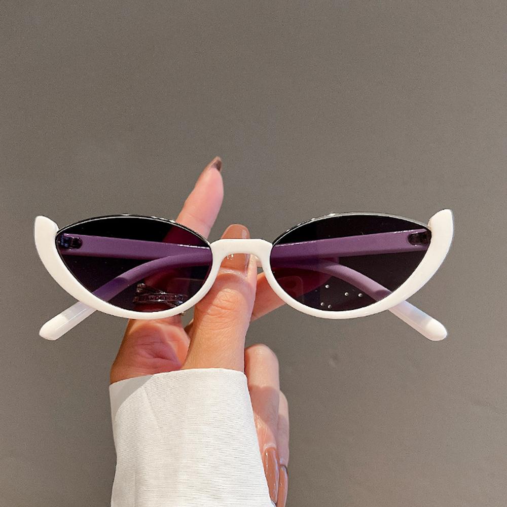 แว่นกันแดดทรงแคทอายแบบวินเทจขน - Sunglasses Cat Eye บทวิจารณ์และราคา